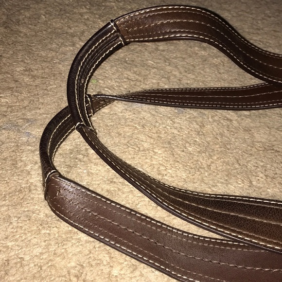 Coach Signature eggplant bag - Picture 4 of 6